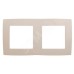 12-5002-02 ЭРА Рамка на 2 поста, Эра12, слоновая кость (10/100/2800)