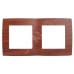 12-5002-08 ЭРА Рамка на 2 поста, Эра12, вишня (10/100/3000)