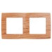 12-5002-09 ЭРА Рамка на 2 поста, Эра12, дуб (10/100/3000)