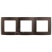12-5003-13 ЭРА Рамка на 3 поста, Эра12, бронза (15/150/2400)