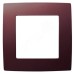 12-5001-25 ЭРА Рамка на 1 пост, Эра12, бордо (20/200/5000)