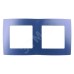 12-5002-29 ЭРА Рамка на 2 поста, Эра12, ультрамарин (10/100/2500)