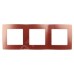 12-5003-24 ЭРА Рамка на 3 поста, Эра12, охра (15/150/2400)