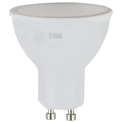Лампочка светодиодная ЭРА STD LED MR16-6W-827-GU10 GU10 6Вт софит теплый белый свет