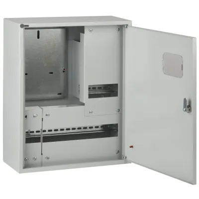 Корпус металлический навесной ЭРА ЩУРН-3/24 (500х400х155) IP31 УХЛЗ серый