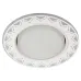 DK LD27 WH/WH Светильник ЭРА декор cо светодиодной подсветкой GX53, белый/белый (30/720)