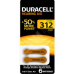 Батарейки Duracell ZA312-6BL (60/600/54000)