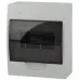 Корпус пластиковый навесной ЭРА SIMPLE ЩРН-П-08 IP41 прозрачная крышка белый