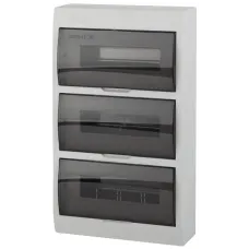 Корпус пластиковый навесной ЭРА SIMPLE ЩРН-П-36 IP41 прозрачная крышка белый