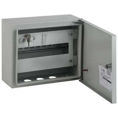 Корпус металлический навесной ЭРА SIMPLE ЩРН-12 (250х300х120) IP31 УХЛ3 серый