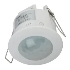 Датчик движения ЭРА MD 018 белый, 1200Вт, 360 гр.,6М, IP20, (50/1050)