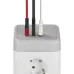 DOMINIC Удлинитель У08K 8 мест 2P+PE 1,5м 3х1,0мм2 16А/250В USB A+C 20Вт серый IEK
