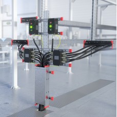 Стойка монтажная усиленная горячеоцинкованная H1000 мм комплект