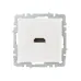 BRITE Розетка HDMI РHDMI-0-БрБ белый