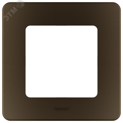 Рамка 1-местная бронза INSPIRIA