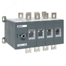 Рубильник 630A 4P реверсивный без рукоятки управления Twin block