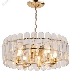 Люстра Rivoli Janice 1044-308 8 х Е14 40 Вт хрусталь