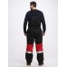 Костюм зимний Профи-Норд (тк.Смесовая,250) п/к, черный/красный,64-66,170-176