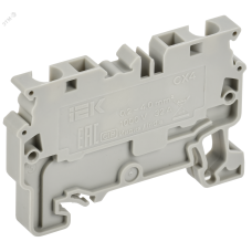 ARMAFIX Клемма пружинная CX4 4мм2 проходная серая IEK