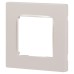 Рамка для розеток и выключателей ЭРА Серия 12 12-5201-15 на 1 пост, Классик, перламутр