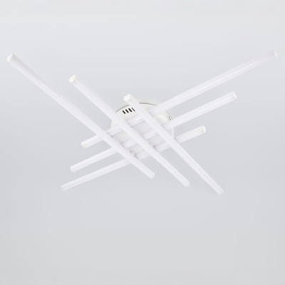 Светильник потолочный светодиодный ЭРА Модерн Nora CLL-1-109-RC WH с ДУ 109W 3000-6500К белый