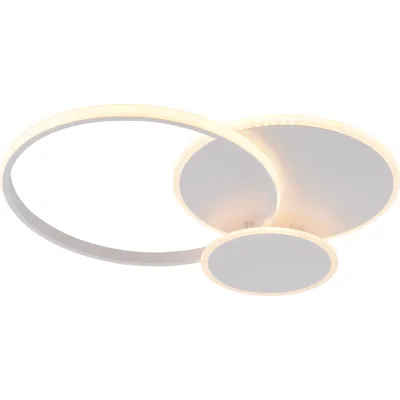 Светильник потолочный светодиодный Rivoli Melina 6139-103 LED 92 Вт 3000 - 6000 К с пультом