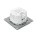 Механизм розетки USB-A+С, алюминий Эпика EKF