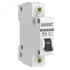 Выключатель нагрузки 1P 40А ВН-29 EKF Basic