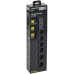 COMFORT Удлинитель У06К 6 мест 2P+PE 1,5м 3х1,5мм2 16А USB A+C 20Вт черный IEK