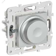 SKANDY Светорегулятор поворотный 600Вт SK-D01S серебряный IEK