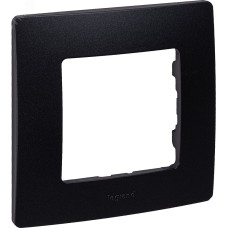 Рамка 1-местная антрацит ETIKA