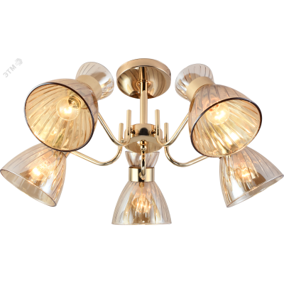 Люстра 5хЕ27 60 Вт модерн Rivoli Victoria 9183-305