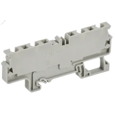 ARMAFIX Клемма пружинная CX4-4 4мм2 четырехконтактная серая IEK