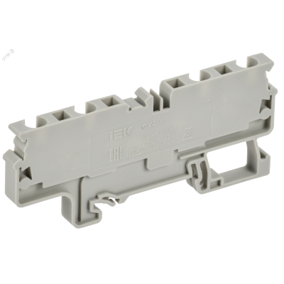 ARMAFIX Клемма пружинная CX4-4 4мм2 четырехконтактная серая IEK