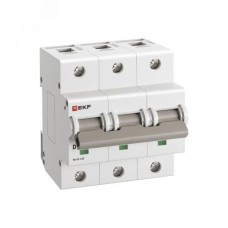 Выключатель автоматический ВА 47-125 3P 40А (D) 15кА PROXIMA