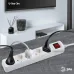 Удлинитель электрический ЭРА U-5es-3m-3x1,5 с заземлением с выключателем 5 розеток 3м ПВС 3x1,5мм2 16А