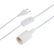 Светильник для растений ЭРА FITO-Holder E27 3 м с проводом и выключателем для фитоламп с цоколем Е27