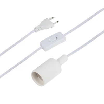 Светильник для растений ЭРА FITO-Holder E27 3 м с проводом и выключателем для фитоламп с цоколем Е27