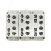 Клемма распределительная КСР с двойным винтом 2x35/2x25 серая PROxima