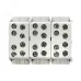 Клемма распределительная КСР с двойным винтом 2x35/2x25 серая PROxima