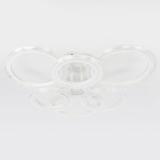 Светильник потолочный светодиодный ЭРА Модерн Ring CLL-1-90-RC WH с ДУ 90W 3000-6500К белый