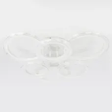 Светильник потолочный светодиодный ЭРА Модерн Ring CLL-1-90-RC WH с ДУ 90W 3000-6500К белый