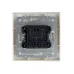 BRITE Выключатель двухклавишный 10А в сборе ВСР10-2-0-БрЖ жемчуг IEK