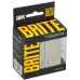 BRITE Выключатель 2-клавишный с индикацией для отелей 10А ВС10-2-9-БрКр бежевый IEK