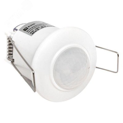 ИК-датчик движения встраиваемый 800Вт 360 градусов до 6 м IP20