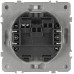 Переключатель двойной 10АХ-250В IP20 белый 15-1106-01 Galaxy