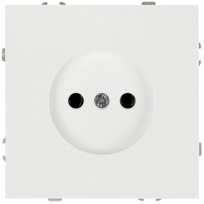 Розетка скрытого монтажа в рамку без заземления 2P 16А-250В IP20 белый 15-2106-01 Galaxy