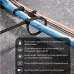 Хомут-стяжка кабельная нейлоновая 200x7,6 мм, черная, 100 шт