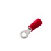 Наконечник кольцевой изолир  3.7 мм 0.5-1.5 кв мм (НКи 1.5-3.5) красный, REXANT