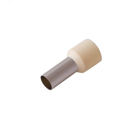 Наконечник штыревой втулочный изолир F-12 мм 16 кв мм (НШВи 16-12), REXANT